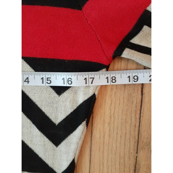 Flying Tomato Geometric 3/4 Sleeve Dress Sz M - Picture 5 of 8